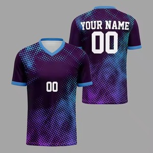 ชุดฟุตบอลชาย/หญิง: ออกแบบชุด/ชื่อทีมตามสั่ง, พิมพ์ลายไม่ซีดจาง, ผ้าระบายอากาศได้ดี และผลิตแบบ OEM - Product Image 4