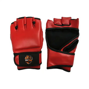 Gants de MMA en cuir performants pour l'entraînement, le sparring et le travail sur sac, avec des panneaux respirants et des coutures robustes - Product Image 1