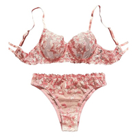 Lingerie Tenun Seksi yang Nyaman dan Serbaguna dengan Renda Setengah Slip, Bahan Chiffon Lembut, Bernapas & Ramah Lingkungan untuk Pemakaian Sehari-hari