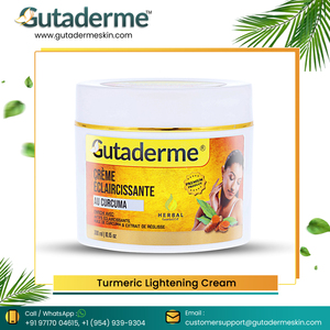 Offre exclusive Gutaderme crème au curcuma masque facial blanchissant à base de plantes bio vitamine C arbutine Anti-acné hydratant pour le visage - Product Image 4