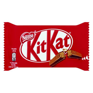 Kit Kat Obleas de Chocolate con Leche de 4 Dedos (41,5g) Sólido Al Por Mayor Compra a Granel Flujo Envuelto Mini Chocolate Snacks Despensa Tamaño Caramelo - Product Image 1