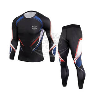 <b>Men's</b> Winter <b>Thermal</b> Breathable Sporty Baselayer <b>Set</b>-Lightweight with Soft Interior <b>for</b> Outdoor Workouts - Product Image 1