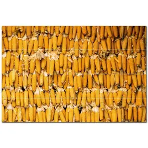 Mural de pared de azulejos de cerámica de granja PT500597. 25,5 "W x 17" H (24) 4,25 azulejos - Product Image 1