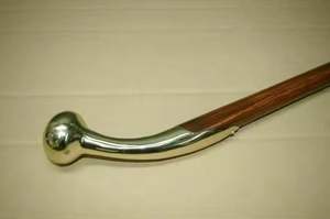 Bubba ไม้เท้าเดินป่าอลูมิเนียมคาร์บอน, ไม้เท้าทองเหลืองมีค่า97ซม. ไม้เท้ายืดหดได้ - Product Image 4