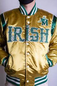 Men's New Fashion Satin Bomber Jacket with Baseball Collar Solid Color <b>Zip</b> <b>Fastening</b> Custom Spring Jacket for Winter - Product Image 2