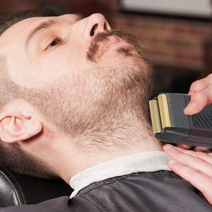 Paquete de 2 cabezales de afeitadora eléctrica de doble cuchilla, compatibles con afeitadoras eléctricas profesionales, alimentación USB, repuesto de lámina para afeitado facial - Product Image 2