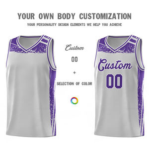 Vêtements de basket-ball professionnels avec logo personnalisé Ensembles d'uniformes respirants à séchage rapide avec maillots Throwback - Product Image 2