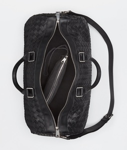 Bolsa de lona de cuero rústico con hebilla antigua y detalles artesanales - Product Image 6