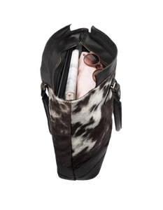 Sac fourre-tout en cuir avec poignée durable, style tendance, fait à la main | Divine International - Product Image 2