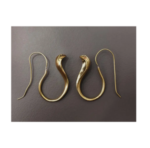 Excellente conception fantaisie forme femmes mariage boucle d'oreille en laiton conception mordante qualité admirable au coût le plus bas - Product Image 6