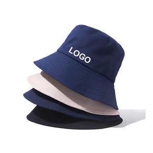 Sombrero de pescador de lona personalizado OEM con bordado 3D gorra de pescador vintage Lisa unisex al por mayor de PANA con parche de cuero con logotipo - Product Image 3