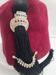 Shriners maçonniques franc-maçon sanctuaire Fez gland titulaires francs-maçons maçonnique chapeau haute qualité personnalisé meilleure vente vente vente chaude Fezz - Product Image 4