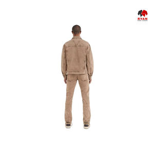 Veste en jean pour homme, style rétro, veste basique, streetwear, hip hop, bomber, cowboy, jean pour homme - Product Image 4