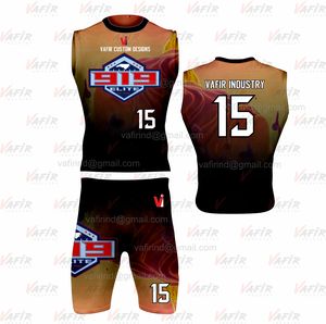 ชุดฟุตบอลอเมริกัน 7v7 แบบพิมพ์ลายดิจิทัล พร้อมถุงผ้าแบรนด์ Vafir ถุงมือฟุตบอล รวมถึงอุปกรณ์พิมพ์ลาย - Product Image 6