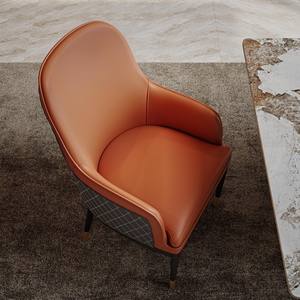 Fauteuil de loisirs contemporain Elvis pour salon - Design ergonomique, siège en cuir synthétique élégant - Product Image 2