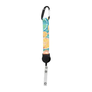 Porte-clés YoYo en RPET pour porte-badges - Accessoire écologique - Product Image 3