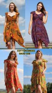 Nuevo Vestido de Algodón Jungle Blast para Mujer, Tejido Transpirable y Ecológico, Perfecto para Vacaciones de Verano y Ropa de Playa - Product Image 6