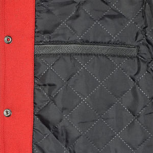 Chaqueta de béisbol de invierno para hombre, chaquetas universitarias de lana con logotipo personalizado, chaqueta de béisbol universitaria de diseño personalizado para hombre - Product Image 5