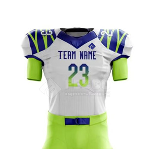 Conjuntos de Uniformes de Fútbol Americano de Alta Demanda, Pantalones Cortos 100% Poliéster, Diseño Transpirable y Antibacteriano, Tallas Personalizables - Product Image 4