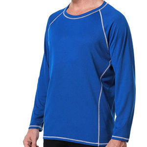 Camiseta de Compresión para Hombre MMA, Apoya el Rendimiento Activo, Tejido Ligero de Spandex/Poliéster, Secado Rápido, Control de Sudor, Larga Duración - Product Image 4