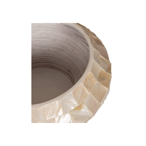 Le plus récent design moderne de luxe en nacre pots de fleurs et jardinières pot de fleurs de jardin au design unique du Vietnam B2B - Product Image 3