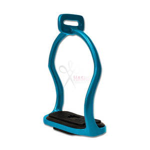 Équipements équestres Étriers islandais Étrier à bras courbé pour cheval Acier inoxydable Aluminium Couleurs personnalisables Logo Durable - Product Image 1