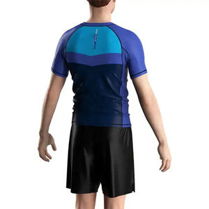 Rashguard MMA personnalisé écologique chemise de compression sans Gi pour hommes femmes à manches courtes longue longueur enfants bébés BJJ BJJ-Rash-Guard - Product Image 4