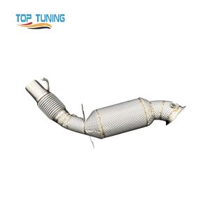 Sistema de Escape de Acero Inoxidable 304 con Downpipe de Alto Flujo para <span class=keywords><strong>BMW</strong></span> F20 F21 <span class=keywords><strong>114i</strong></span> 116i 118i F30 F31, para Modelos con Motor Turbo N13 de 1.6L - Product Image 1