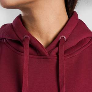 Sudadera con Capucha Maroon Essential Active Regular Hecha de Tela de Punto - Product Image 5