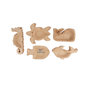 Handicraft Texas Shape Dough Bowls Christmas Decorative Gifts Festival Empty <b>Candle</b> Bowls Wooden Dough Bowl for Making <b>Candle</b> - Product Image 2