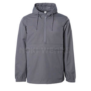 Veste anorak légère Veste d'hiver anorak demi-fermeture éclair pour homme veste anorak en polyester veste anorak - Product Image 1