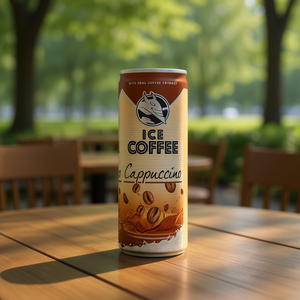 HELL ICE Cappuccino 250ml, Bebida de Café Doble Concentración con Sabor a Crema Dulce en Lata (Enlatada) - Product Image 3