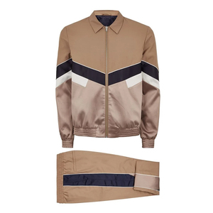 Prix bas, survêtement décontracté pour homme, coupe-vent uni, respirant, confortable, vêtements de sport de haute qualité, 100% coton - Product Image 3