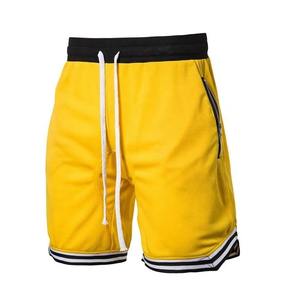 Pantalones cortos deportivos de lana estilo urbano para hombre, pantalones cortos estampados transpirables de secado rápido para gimnasio, correr, ejercicio, precio de fábrica personalizado - Product Image 2