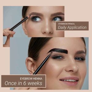 OEM Private Label Kit de henné pour les sourcils longue durée 6 semaines Teintes de sourcils imperméables Poudre de maquillage à base de plantes pour les États-Unis, le Royaume-Uni et l'Australie - Product Image 5