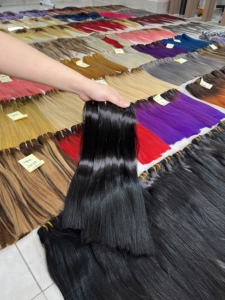 Vendeur de cheveux indiens bruts 12A pour femmes noires Perruques de cheveux humains Lace Front cheveux bruts vietnamiens - Product Image 4