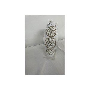 Diadema de juego de voleibol para mujeres y niñas con cuentas de semillas de primera calidad, diseño anudado - Product Image 1