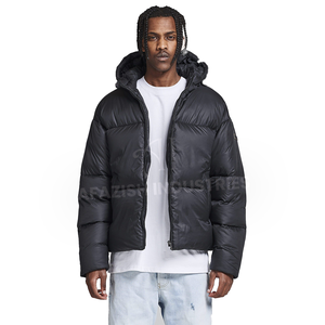 Chaqueta de esquí personalizada para hombre, abrigos calientes de caza, de lujo, alta calidad, ultraligeros, con cordón ajustable - Product Image 2