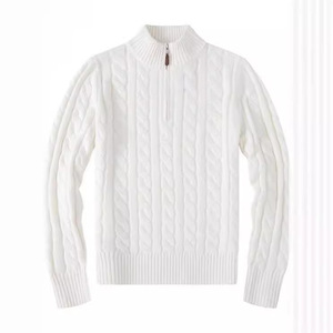 Maglione SK Old Money 2026 da Uomo Slim-Fit in Lana Sottile con Logo Personalizzato e Stampa Caratteristica, Pullover Casual Primaverile Lavorato a <span class=keywords><strong>Maglia</strong></span> - Product Image 2