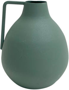 Elegante florero de metal grande con tallas intrincadas para decoración moderna del hogar, mesa de oficina y decoración de habitación de hotel - Product Image 5