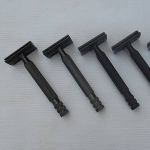 Rasoir de sécurité réglable en métal de haute qualité pour hommes Double bord rasage lame en acier inoxydable jetable pour le corps - Product Image 6