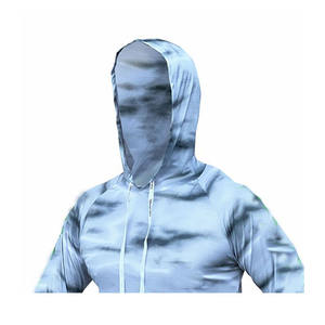 Sublimación personalizada para hombre Sudadera con capucha de pesca de manga larga - Product Image 3