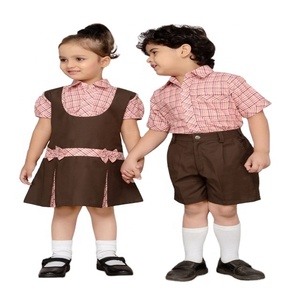 Conjunto de Uniforme Escolar de Verano para Estudiantes con Logotipo Personalizado, Uniformes Escolares de Manga Corta para Primaria - Product Image 2