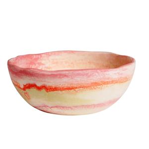 Set of 4 Japanese white <b>pink</b> yellow and blue <b>bowls</b> Resin <b>Bowl</b> Online at Best Price Custom Product Size Made in India - Product Image 6