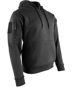 Pull à capuche tactique en coton 100% pour hommes, sweat-shirt polaire d'automne avec motif brodé, poids en tissu 300g, respirant - Product Image 1