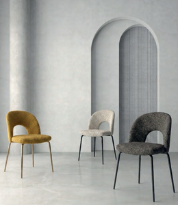 High Quality Modern Metal Legs Dining <b>Chair</b> Waterproof Fabric Cushion Seat Soft Backrest <b>Chair</b> For Dining Room Furniture - Product Image 1