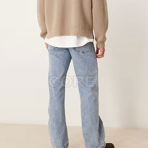 กางเกงยีนส์ขาบานสำหรับผู้ชายกางเกงซักได้คุณภาพสูงผลิตในปากีสถาน - Product Image 4
