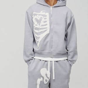 2025 Customized <b>Slim</b> Fit Long Sleeve <b>Men's</b> Jogger Training Suits Wholesale Fitness Running Plain Sweat Suits For <b>Men</b> - Product Image 3