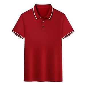 Ropa de Golf más vendida bordado impreso diseño personalizado liso blanco negro algodón poliéster en blanco Unisex Golf Polo camisetas - Product Image 6