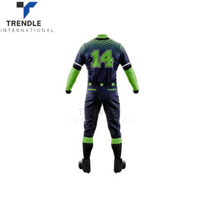Ensemble d'uniformes de baseball pour équipe, logo personnalisé, unisexe, performance de softball, maillot et pantalon de sport, 100% polyester, antibactérien - Product Image 3